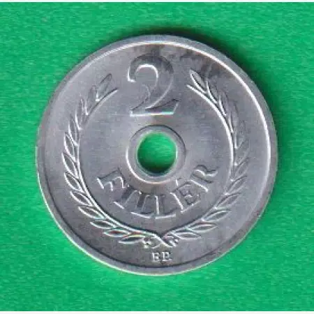 2 Fillér 1988. Alu. 18mm