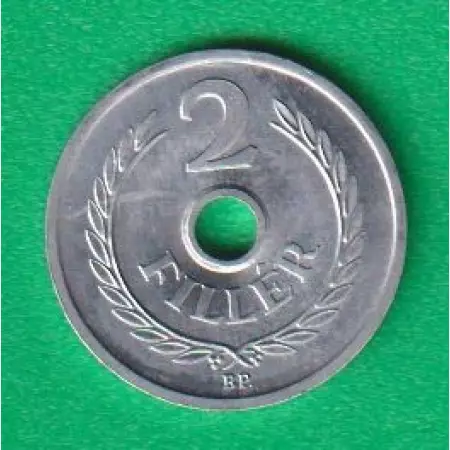2 Fillér 1983. Alu. 18mm