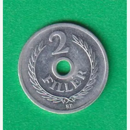 2 Fillér 1992. Alu. 18mm