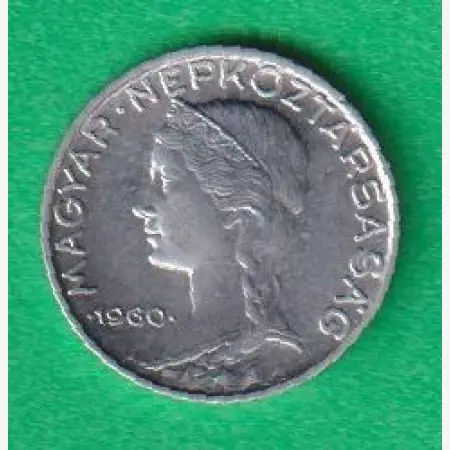5 Fillér 1960. Alu. 17mm