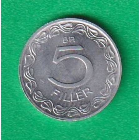 5 Fillér 1960. Alu. 17mm