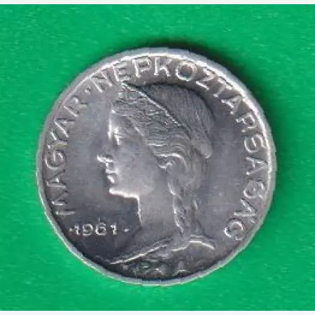 5 Fillér 1961. Alu. 17mm