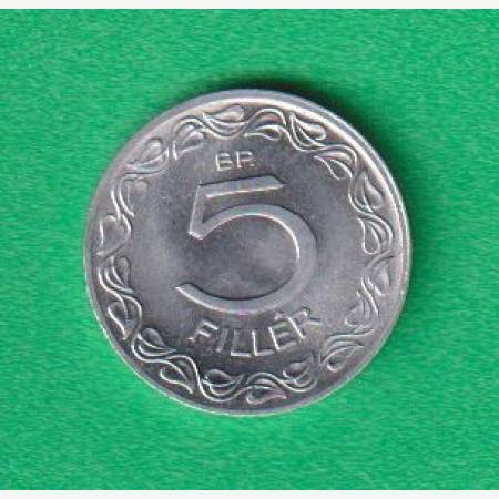 5 Fillér 1961. Alu. 17mm