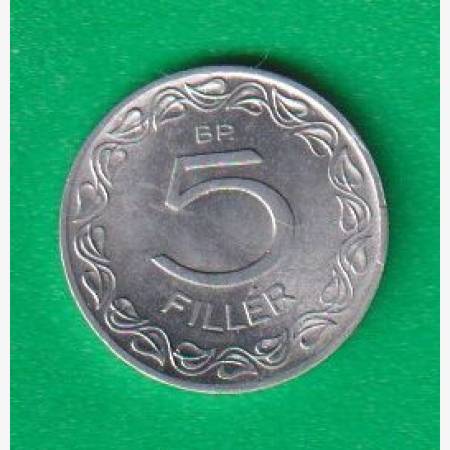 5 Fillér 1962. Alu. 17mm