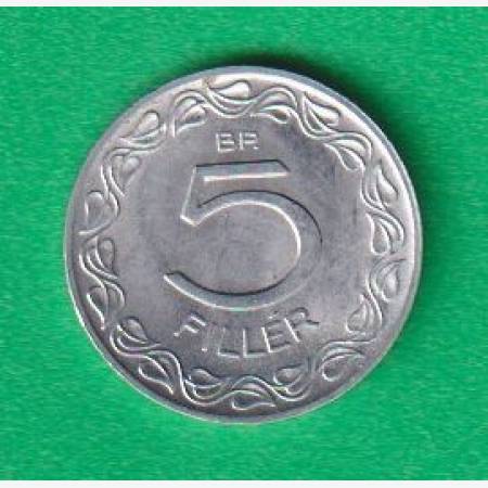 5 Fillér 1963. Alu. 17mm