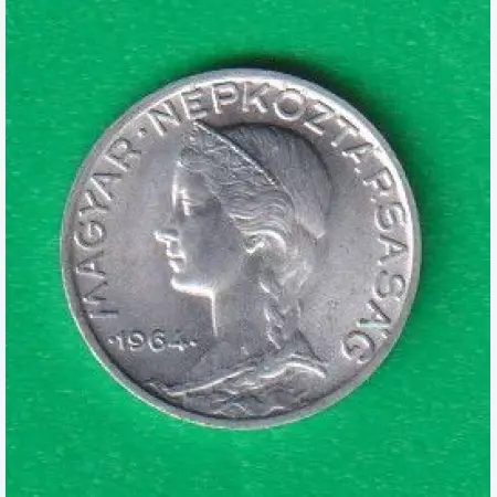 5 Fillér 1964. Alu. 17mm