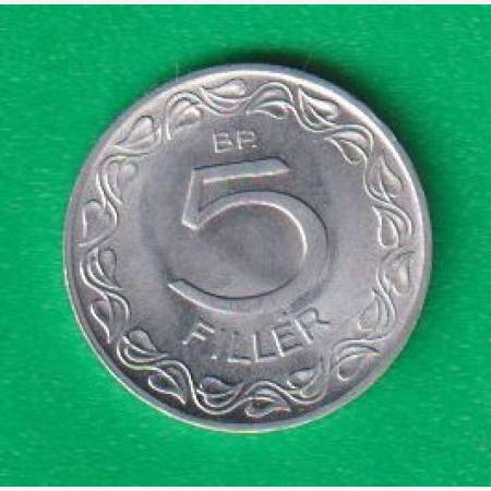 5 Fillér 1964. Alu. 17mm