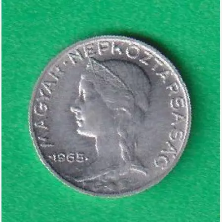 5 Fillér 1965. Alu. 17mm