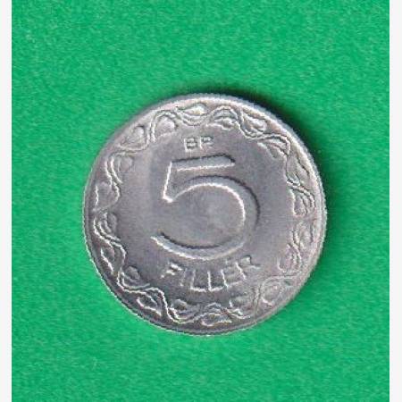 5 Fillér 1965. Alu. 17mm