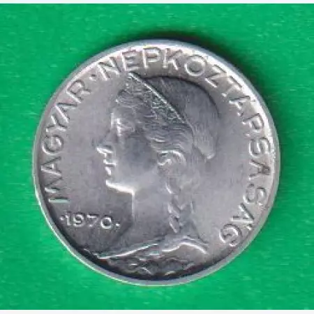 5 Fillér 1970. Alu. 17mm
