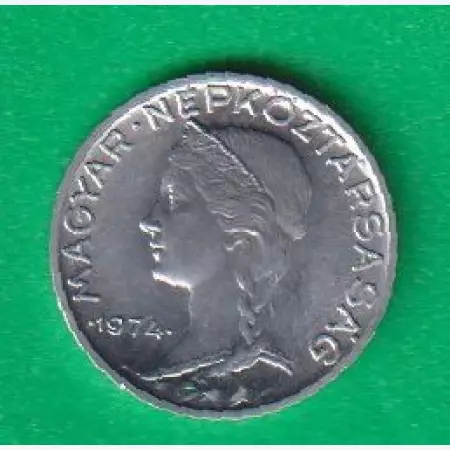 5 Fillér 1974. Alu. 17mm
