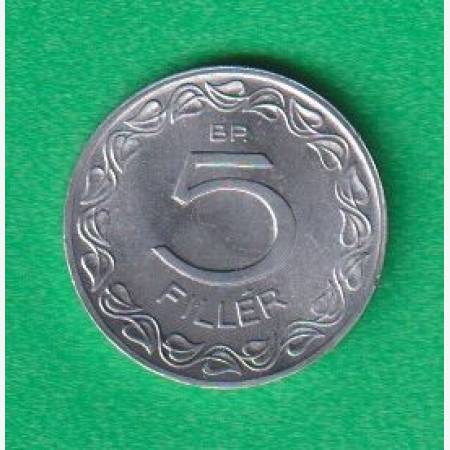 5 Fillér 1974. Alu. 17mm