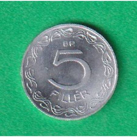 5 Fillér 1977. Alu. 17mm