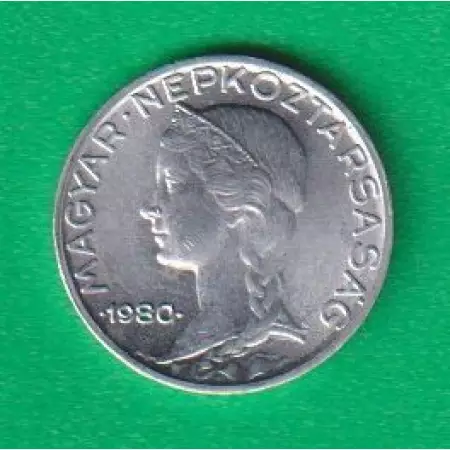 5 Fillér 1980. Alu. 17mm