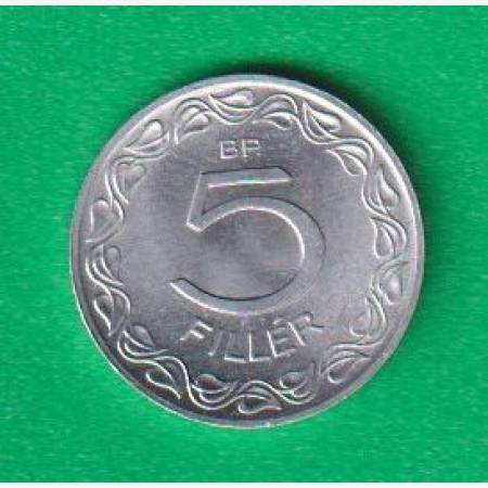 5 Fillér 1980. Alu. 17mm