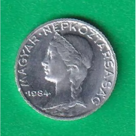 5 Fillér 1984. Alu. 17mm