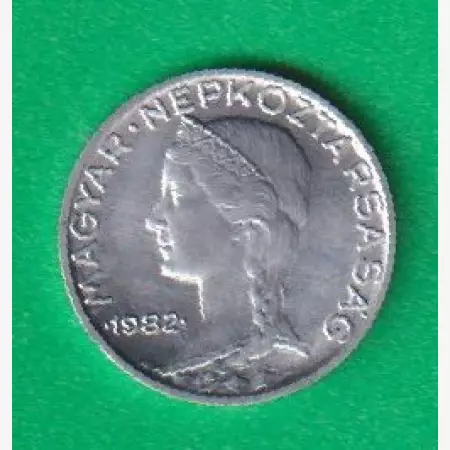 5 Fillér 1982. Alu. 17mm