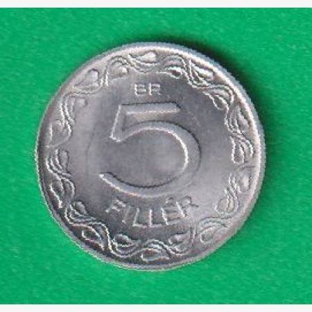 5 Fillér 1962. Alu. 17mm
