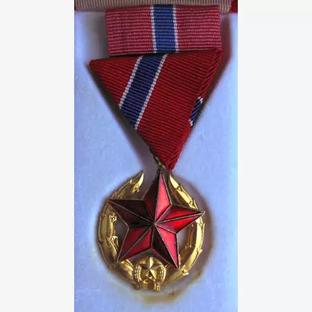 Közbiztonsági Érem arany fokozata karhatalom tagjai részére dobozban