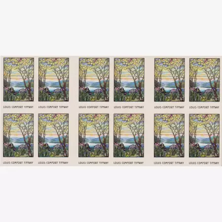 2006.Louis Comfort Tiffany 41C  Scott#4165**