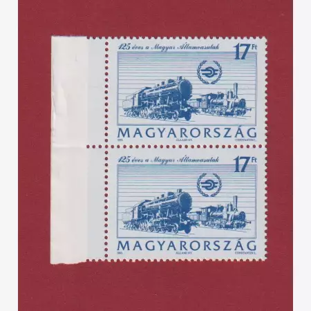 1993. 125 éves a Magyar Államvasutak (4199a Tny)**