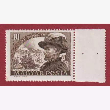 1950. Bem József (I.) (1198)** ívszél jobb oldalon