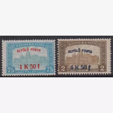 1918. Repülő posta-L  (240-241)**