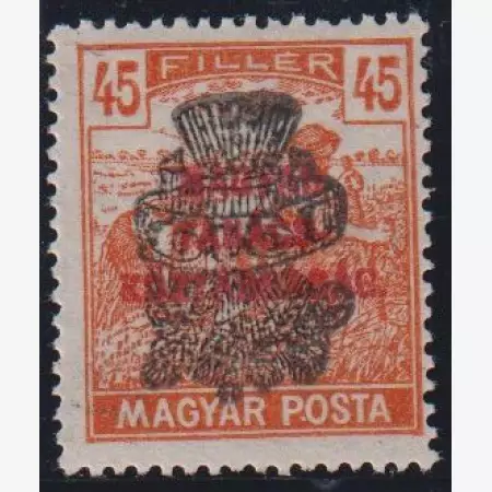 1920. Búzakalász (335 Tny)** fordított felülnyomat!