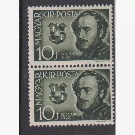 1941. Gróf Széchenyi István I. (707 Tny)** fehérhasú holló!