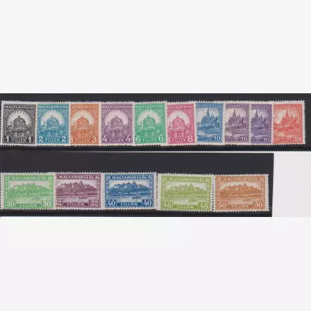 1928. Pengő-Fillér II. (472-485)**