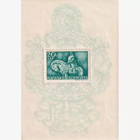 1940. Mátyás király -blokk (672)**