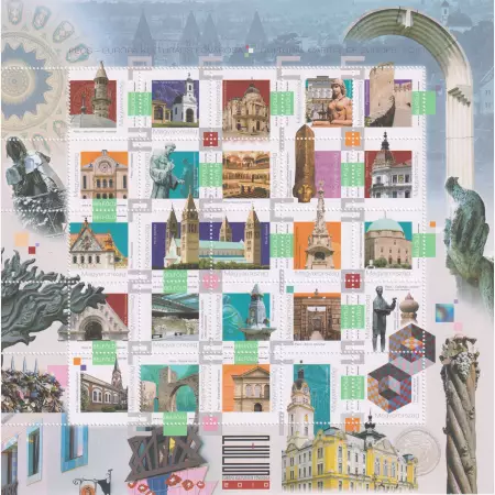 2010. Pécs -Európa kulturális fővárosa (5011a-z)**
