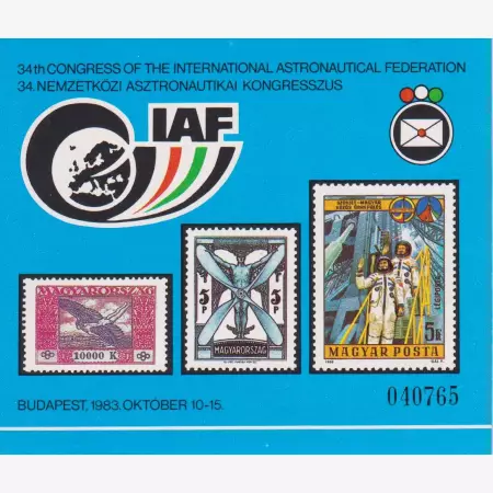1983. 34.Nemzetközi Asztronautikai Kongresszus**