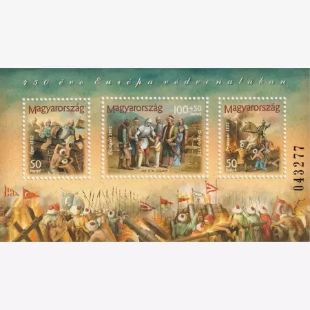 2002. Ifjúságért II.-Blokk (4628a-c)**