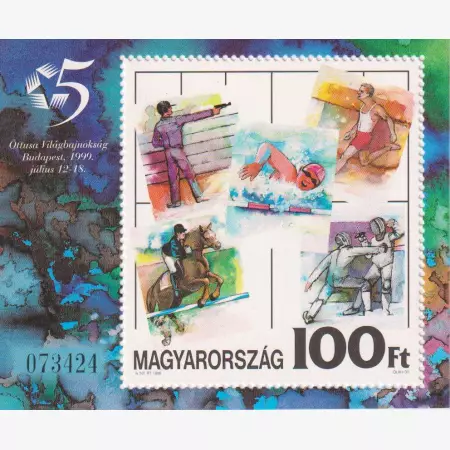 1999. Öttusa Világbajnokság-Blokk (4489)**