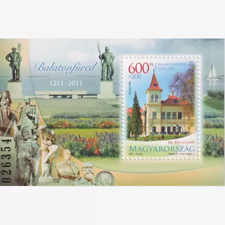 2011. Bélyegnap 84. 800 éves Balatonfüred (5063)**