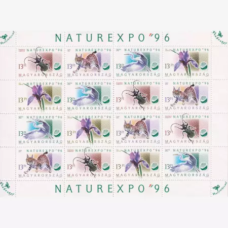 1996. Naturexpo (4358-4361)** kisív