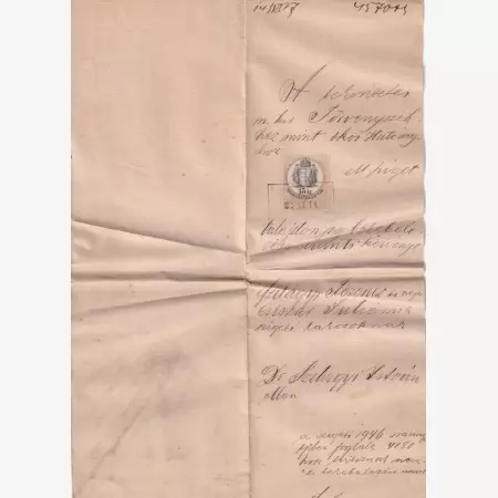 1887.Tulajdonjog bekebelezési kérvény