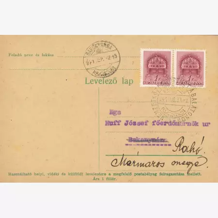 1939. VII.Nemzetközi Sporthét a Balatonon levelezőlap