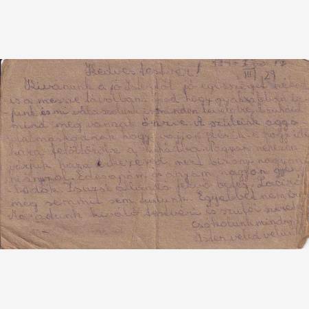 1947. Orosz Hadifogolylap Moszkva 234/I.