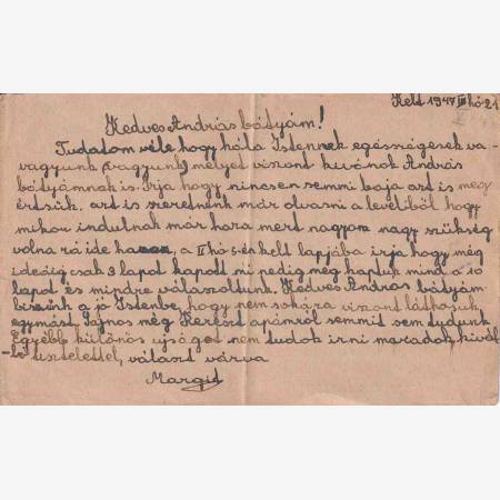1947. Orosz Hadifogolylap Moszkva 234.
