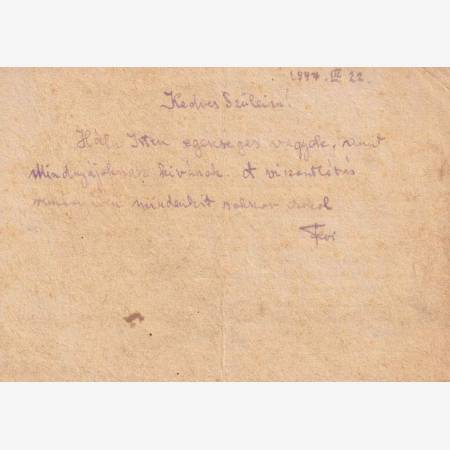 1947. Orosz Hadifogolylap CCCP 315/3