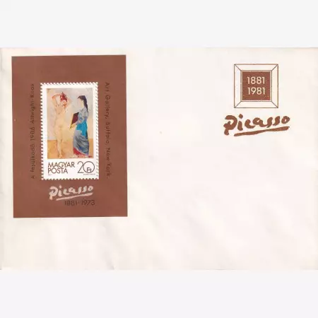 1981. Picasso 1881-1981. FDC