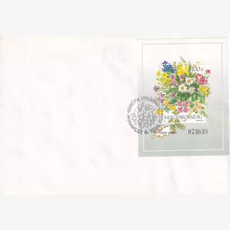 1994. Európa virágai Blokk FDC