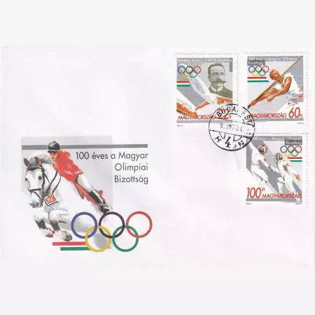 1995. 100 éves a NOB. 68.Bélyegnap FDC