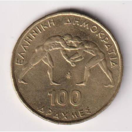 Görögország 100 drachma 1999.  Br.