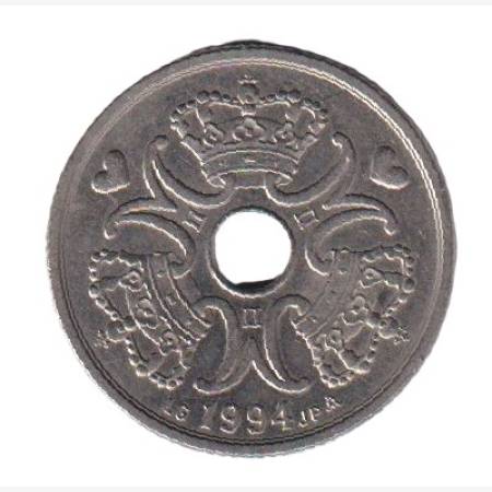 Dánia 5 kroner 1994. Ni.