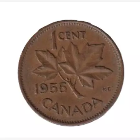 Kanada 1 cent 1955. Br.