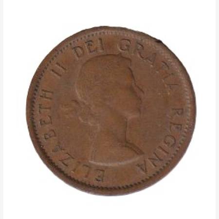 Kanada 1 cent 1955. Br.
