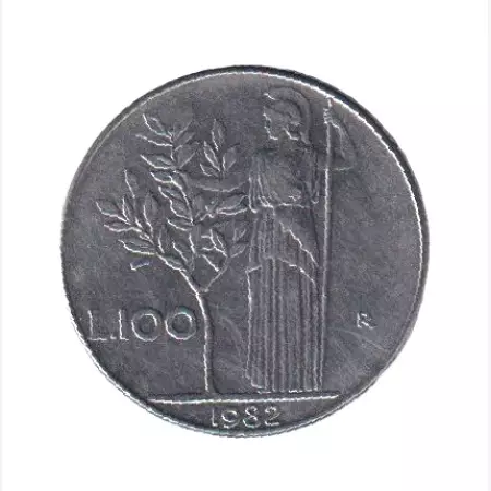 Olaszország 100 lira 1982. Ni